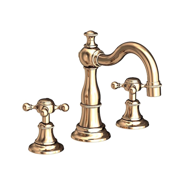 Newport Brass Widespread Lavatory Faucet in French Gold (Pvd) 1760-24A - main